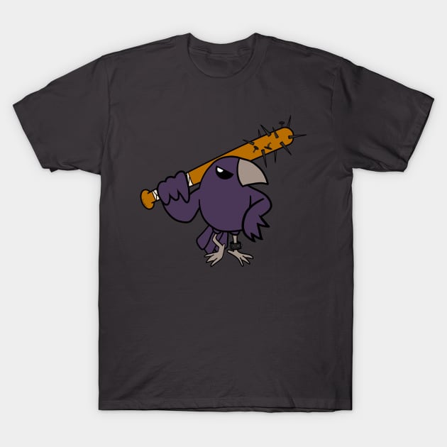 Raven Battery T-Shirt by stevenselbyart